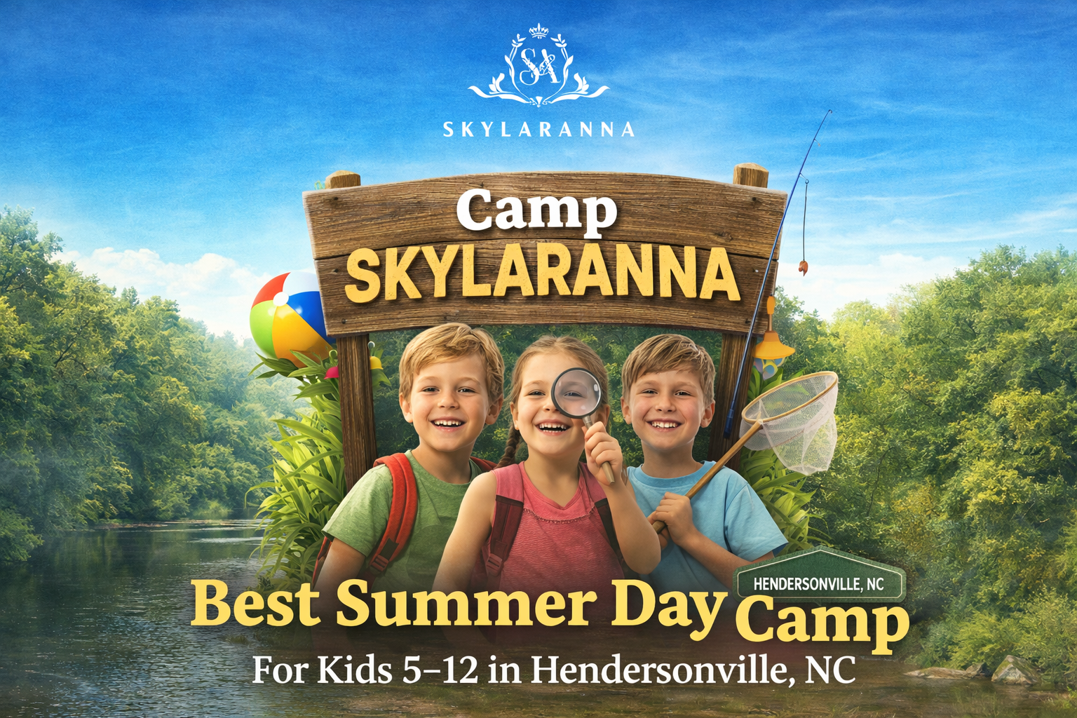 Camp SKYLARANNA - Best Summer Day Camp for Kids in Hendersonville, NC